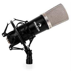 Auna CM003 kondenzátor mikrofon, XLR, függesztett tartó