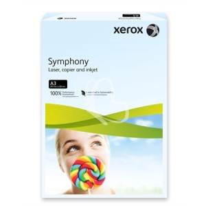 Xerox Másolópapír, színes, A3, 80 g, XEROX &quot;Symphony&quot;, világoskék (pasztell)