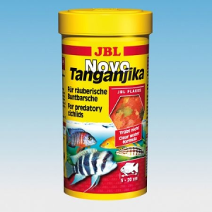 JBL NovoTanganjika 250 ml lemezes táp ragadozó sügereknek