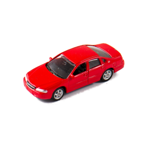 Welly Chevrolet Impala 2001 piros kisautó, 1:60-64