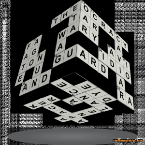 V-Cube 3x3 versenykocka, Keresztrejtvény