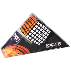 V-Cube V-CUBE 6×6 versenykocka, fekete, lekerekített