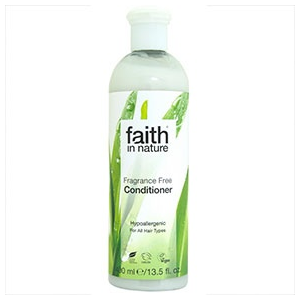 Faith in Nature Fragrance Free - hajkondícionáló - 400ml