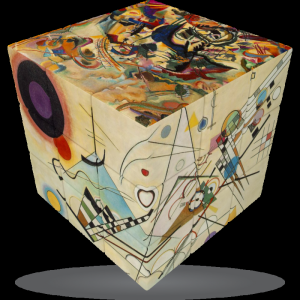 V-Cube V-CubeTM 3x3 versenykocka, Kandinsky