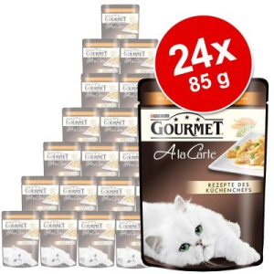 Gourmet A la Carte 24 x 85 g - Csirke &amp; tésztagyöngy