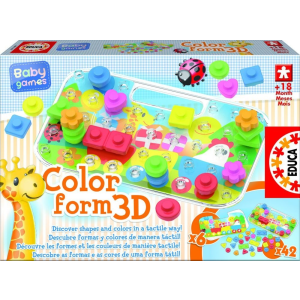 Educa Puzzle szín és forma 3D