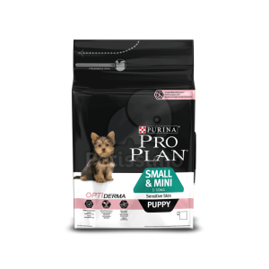 Pro Plan Pro Plan Puppy Small & Mini Sensitive Skin Optiderma 3 kg