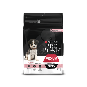 Pro Plan Pro Plan Puppy Medium Sensitive Skin Optiderma 3 kg