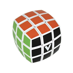 V-Cube 3x3 versenykocka - fehér, lekerekített, matrica nélküli 000034