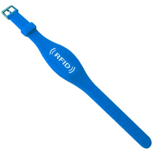 Soyal AM Wristband No.7 13.56 MHz kék proximity szilikon karkötő