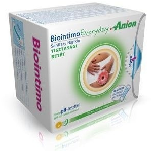 Biointimo Everyday hemolizáló hatású tisztasági betét 20db
