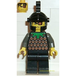 LEGO Kingdom lovag fekete sisakkal cas041