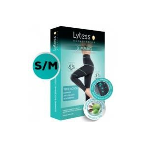 LYTESS Slimming Legging S/M alakformáló biokerámia-szálas intelligens ruha, fekete 1 db