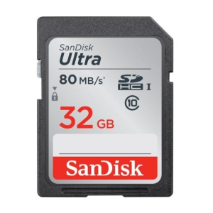 Sandisk SD CARD 32GB SANDISK ULTRA UHS-I 80MB/s