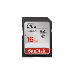 Sandisk 16GB SD ( SDHC Class 10) Ultra UHS-1 memória kártya