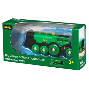 BRIO Zöld Action Lokomotív 33593