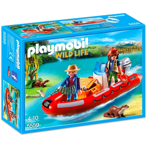 Playmobil Wild Life Vidramentő motorcsónakkal 5559