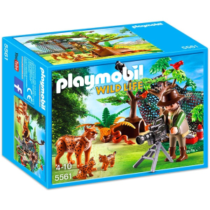 Playmobil Hiúzcsalád és a természetfotós - 5561