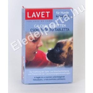 Lavet Csonterősítő tabletta kutyáknak (50 db)