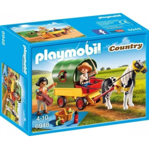 Playmobil Country Trip póni és a kocsi 6948