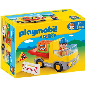 Playmobil 1.2.3 Munkás dömperrel 6960