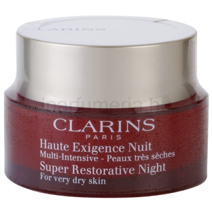 Clarins Super Restorative éjszakai krém az öregedés ellen nagyon száraz bőrre + minden rendeléshez ajándék.