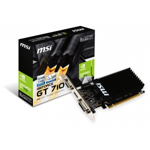 MSI GeForce GT 710 2GB DDR3 (GT 710 2GD3H LP) GT 710 2GD3H LP