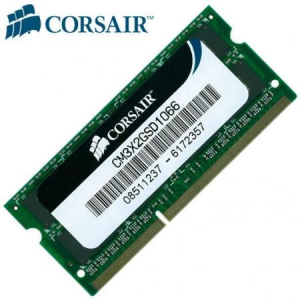 Corsair Notebook Value Select 2GB (2x1GB) DDR3 1066MHz CM3X2GSD1066