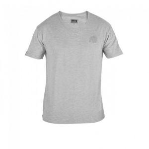 Gorilla Wear Essential V-Neck T-Shirt - Gray
