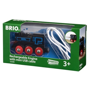 BRIO Elemes mozdony USB kábellel 33599 Brio
