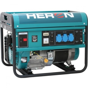 Heron HERON Benzinmotoros áramfejlesztő, max 5500 VA, egyfázisú (EGM-55 AVR-1)