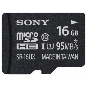 Sony microSDHC 16GB Class 10 UHS-I U3 (95MB/s)