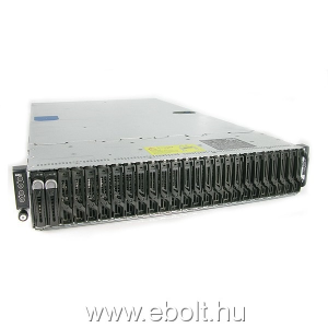 DELL SRV Dell PowerEdge rack szerver C6000 keret NoHDD + 4x DELL penge szerver PE C6220 II NoCPU, NoRAM, NoHDD, NoOS.
