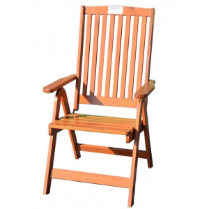  Kerti állítható szék HOLIDAY, lakkozott FSC