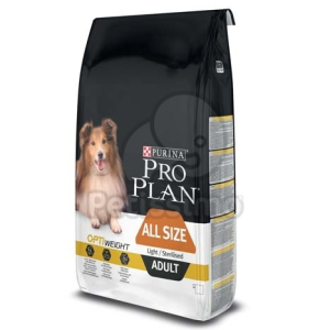 Pro Plan Pro Plan Adult All Size Light/Sterilised Optiweight 14 kg