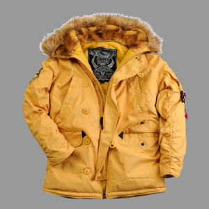 Alpha Industries Explorer - mustár színű kabát