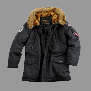 Alpha Industries Polar Jacket Kids - fekete