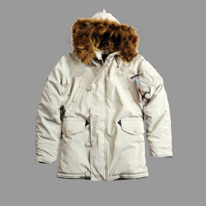 Alpha Industries Explorer Női - off white kabát