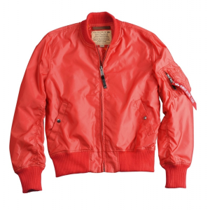 Alpha Industries MA 1 TT - spicy red