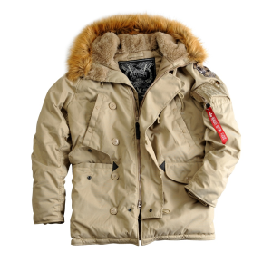 Alpha Industries Explorer Női - khaki színű kabát