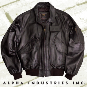 Alpha Industries CWU Leather bőrdzseki
