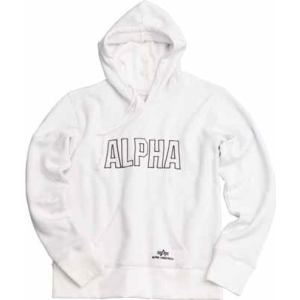 Alpha Industries Track Hoody - fehér