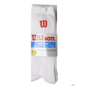 Wilson Unisex Boka zokni Tennis Premium Crew