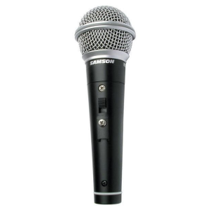 Samson R21S XLR vocal/presentation microphone | cardioid | switch | gold-plated