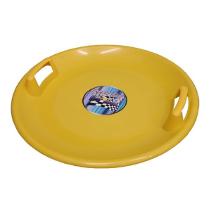 CorbySport Superstar müanyag tányér sárga