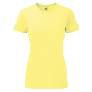 RUSSEL Karcsúsított fazonú, Russell Női póló, Yellow Marl