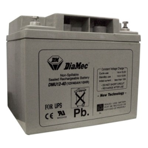 DIAMEC DM12-40UPS akkumulátor biztonságtechnikai rendszerekhez és elektromos játékokhoz