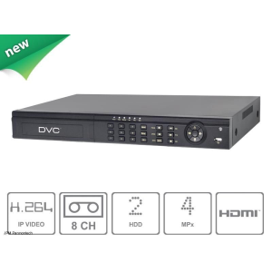 DVC DRN-3508R 8 csatornás hálózati rögzítő