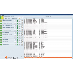 Fireclass FCMAE IP alapú felügyeleti szoftver