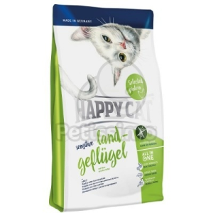 Happy Cat Happy Cat Sensitive Land-Geflügel (Bio-baromfi) 4 kg